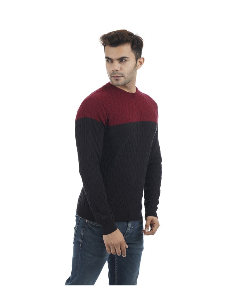 Porto Bello Men's Casual Winter Wear Pullover